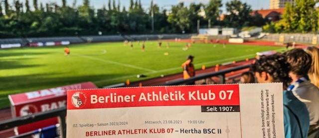 BAK 07 vs. Hertha BSC II: Überaus nervige Begleiterscheinungen im Poststadion
