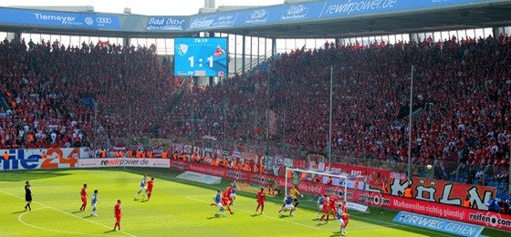 VfL Bochum vs. FC Köln Sekunden vor dem 2:1