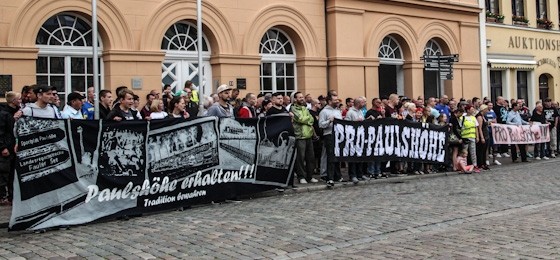 Paulshöhe erhalten! Demonstration durch Schwerin setzt kraftvolles Zeichen
