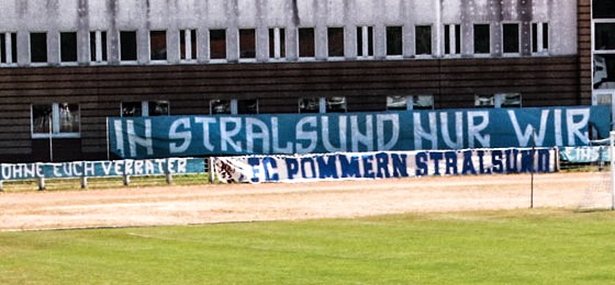 FC Pommern Stralsund: Überaus trauriger Abschied nach bewegten Zeiten