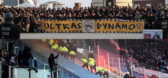 Hansa Rostock vs. Dynamo Dresden: Marsch in Warnemünde und Spielunterbrechung
