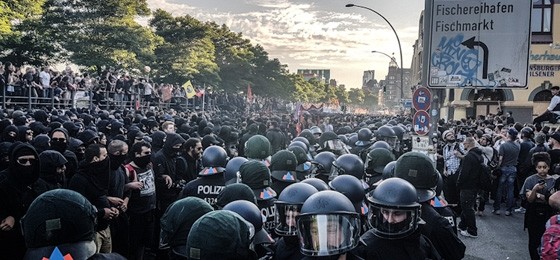Ausnahmezustand in Hamburg: Fotos und Videos von den gewalttätigen G20-Protesten