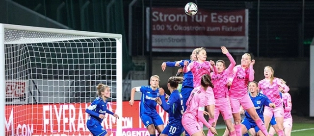 SGS Essen scheitert unglücklich an Leverkusen im DFB Pokal Viertelfinale der Frauen