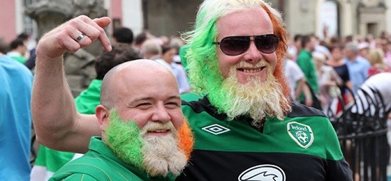 Alle Jahre wieder &quot;Greenings&quot; am St. Patrick&#039;s Day