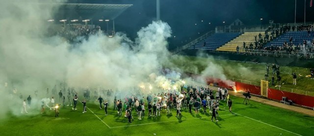 NK Olimpija Ljubljana vs. NK Maribor: Mächtig was los beim slowenischen Pokalfinale