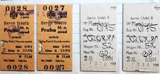 Unterwegs mit Interflug, CSD und Reichsbahn: Alte Tickets lassen Reiseerinnerungen aufleben