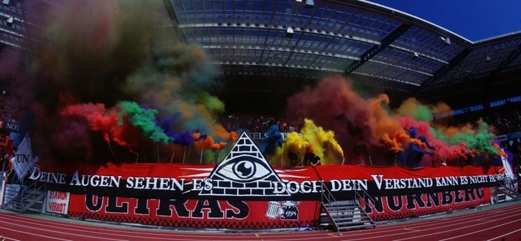 Choreo und Video der Ultras Nürnberg: Düstere Botschaften aus dem Frankenland